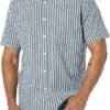 Amazon Essentials Men's Short-Sleeve Stretch Poplin Shirt